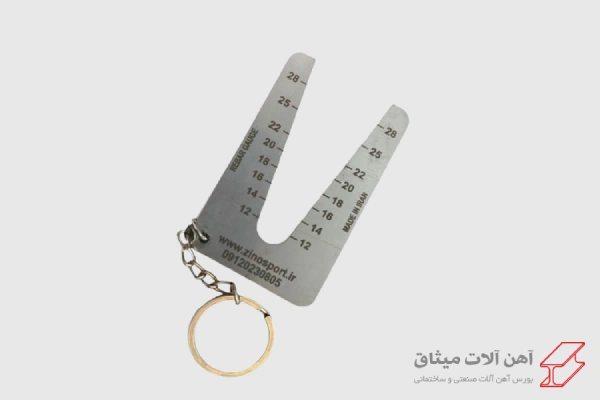 روش تشخیص گیج میلگرد